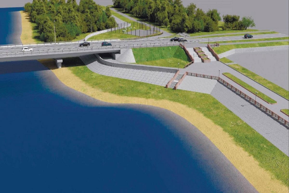 В Биробиджане продолжается подготовка к строительству нового моста