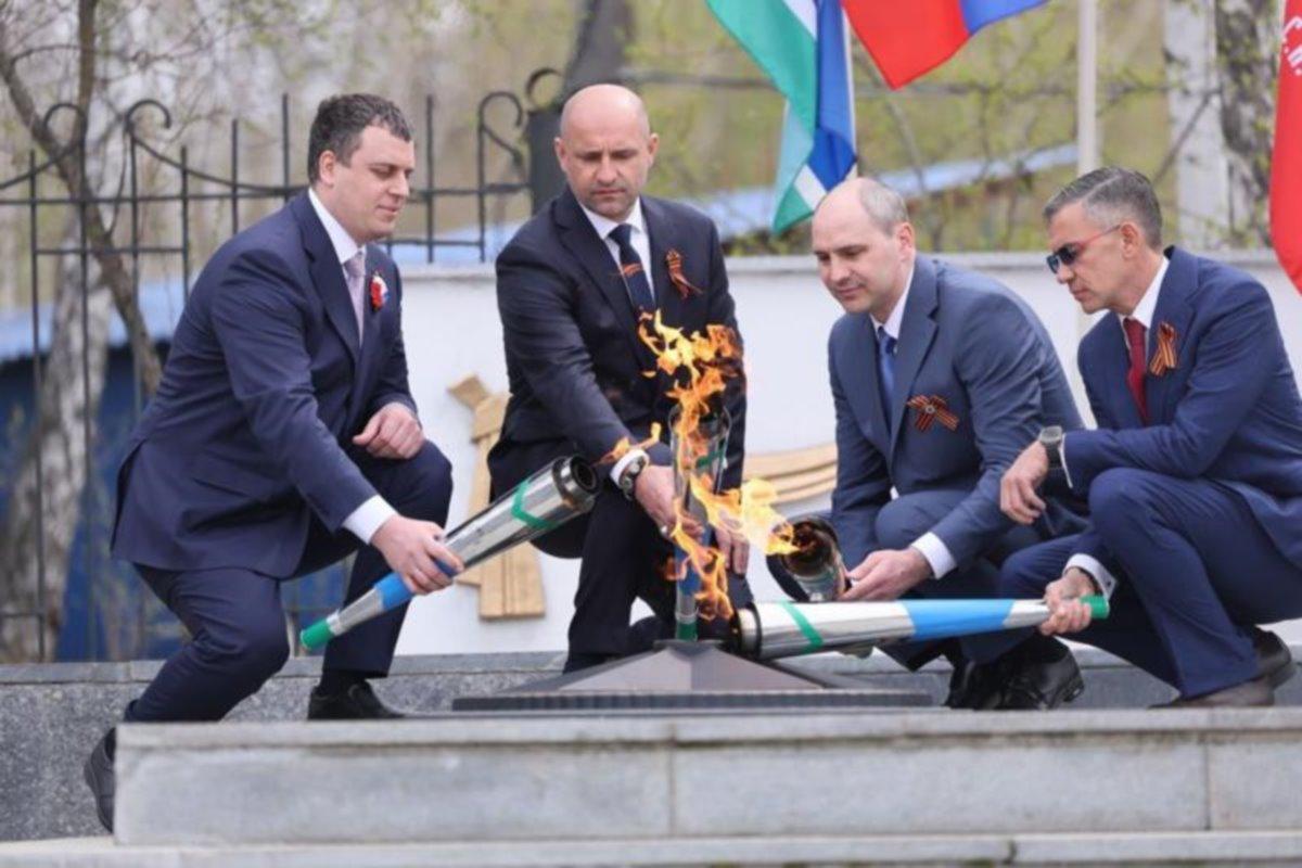 Среднеуральск стал участником всероссийской акции «Сохраним огонь Победы»