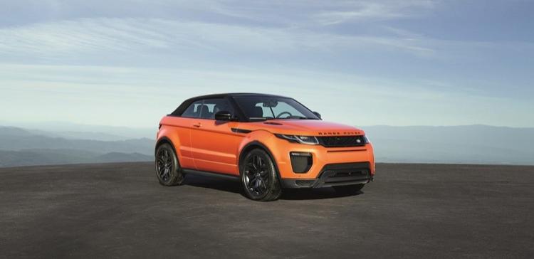 В России кабриолет Range Rover Evoque будет стоить от 4,097 млн рублей