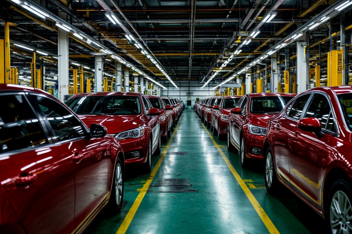 Российский авторынок впервые за десять лет сократился на 7,8% в денежном выражении