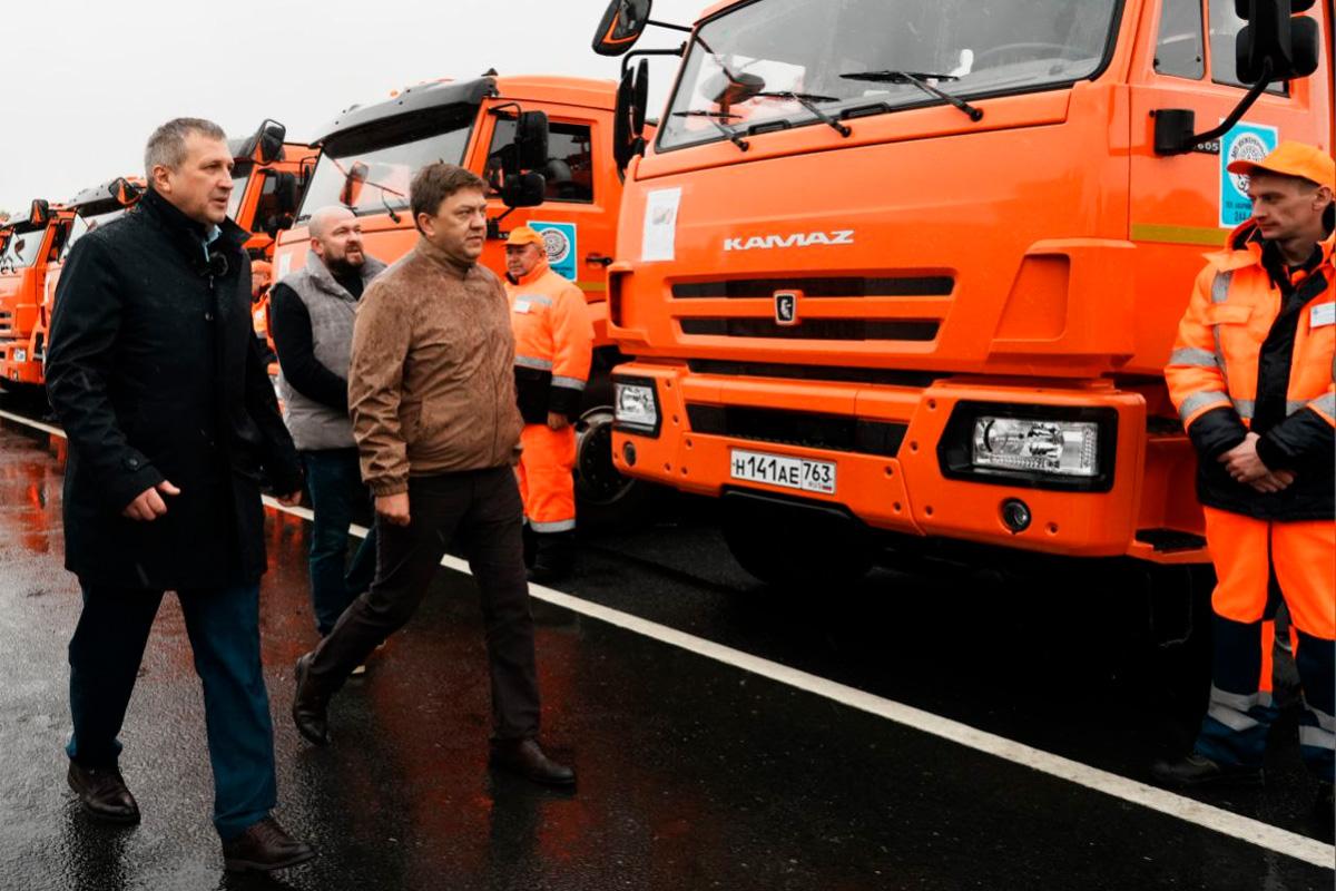 Мэр Иван Носков: В Самаре зимой на уборке улиц будет задействовано более 450 единиц спецтехники и свыше 5000 дорожных рабочих