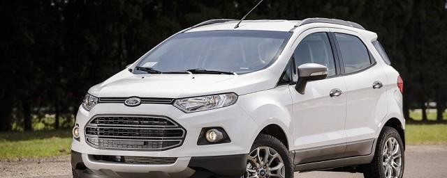 В Сети опубликовали фото обновленного Ford Ecosport