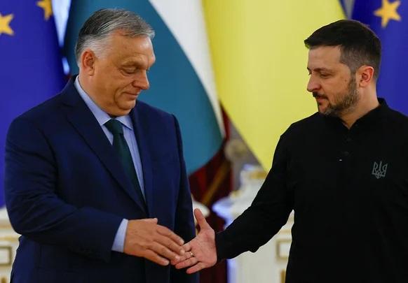 Орбан предложил Зеленскому подумать о прекращении огня до начала переговоров с Россией