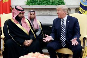 Трамп рассказал о первой встрече с наследным принцем Саудовской Аравии