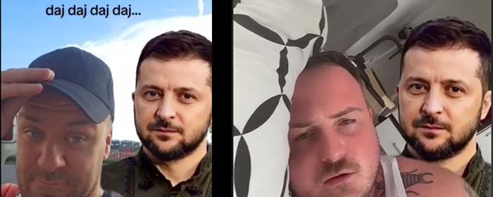 В польском TikTok завирусилось видео с Зеленским, требующим помощи Украине - видео