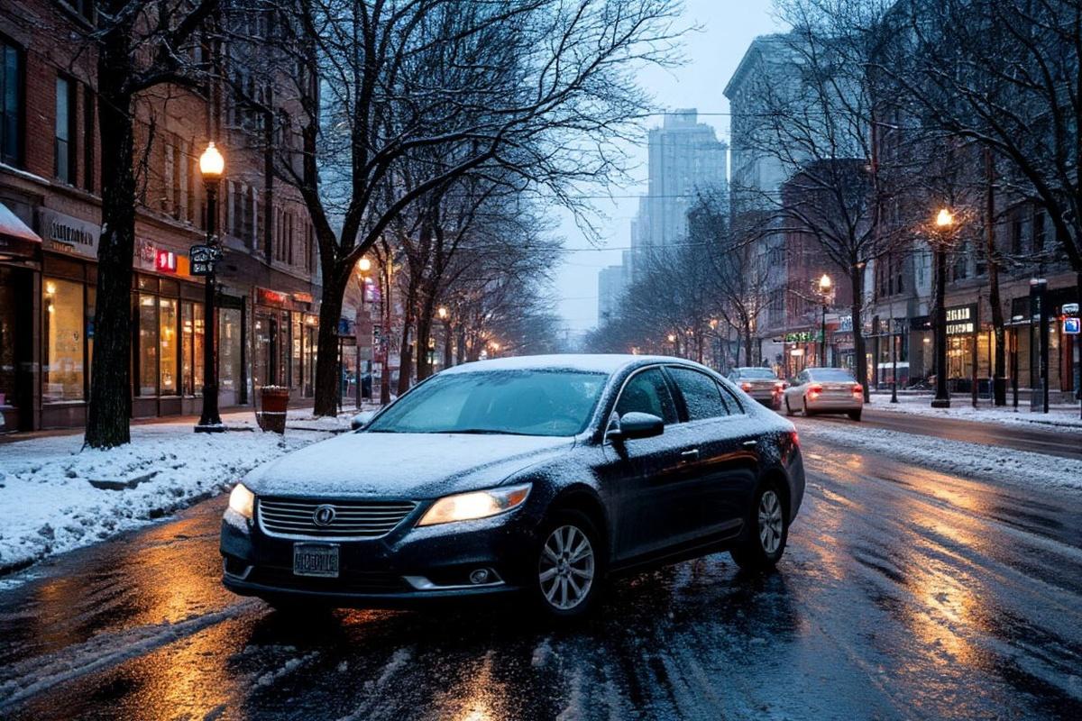 В Петербурге в ближайшие дни будет идти снег и сохранится гололед