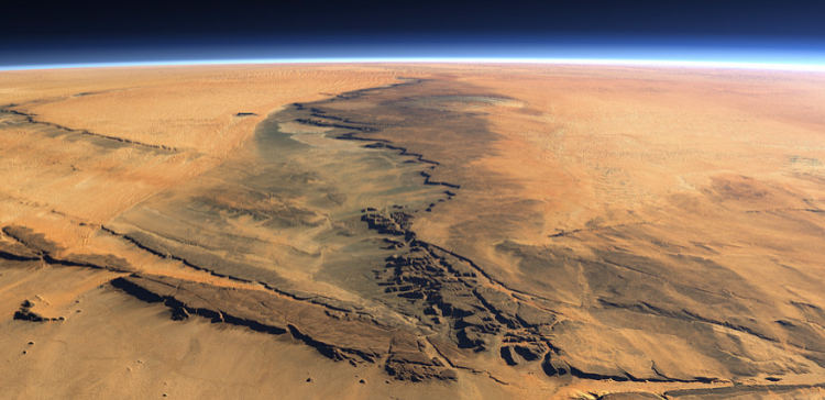 NASA: Соленые ручьи на Марсе будут орошать теплицы колонистов