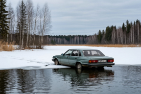 Магаданцам напомнили о запрете выезда на лед