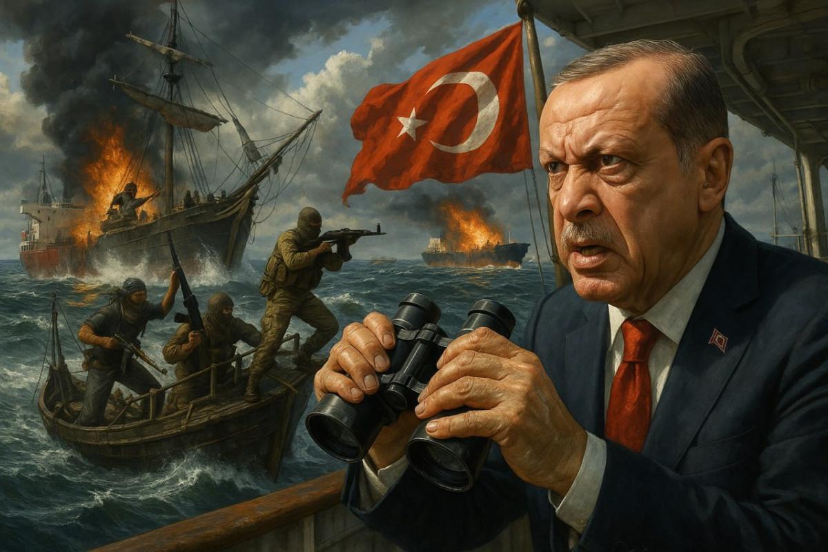 Пиратов вешают на реях. Хакеры назвали имена негодяев, атаковавших танкеры в Черном море. Эрдоган в ярости