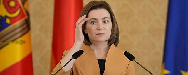 Президент Молдавии Санду заявила, что граждане республики не поддержали идею объединения с Румынией
