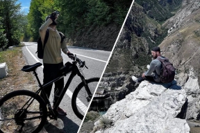 Из Чечни на велосипеде по всему Кавказу: история Имрана Литаева
