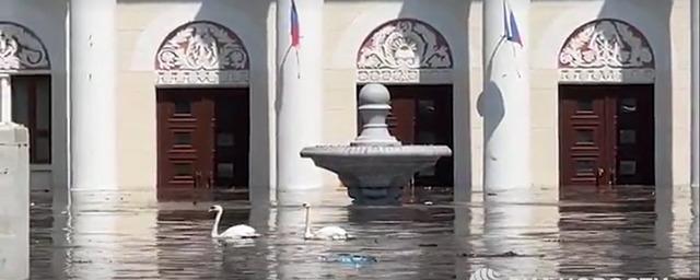 Мэр Новой Каховки Леонтьев: Город затоплен после разрушения ГЭС