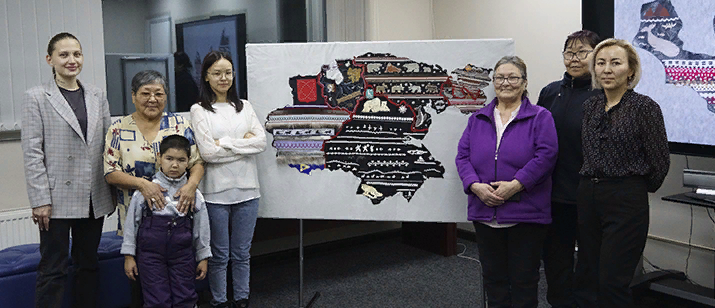 В Анадыре посетители музея увидят карту, вышитую древними чукотскими узорами