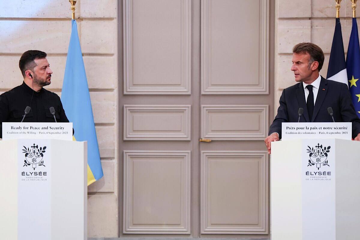 Макрон проинформировал Моди о результатах работы «коалиции желающих» по Украине