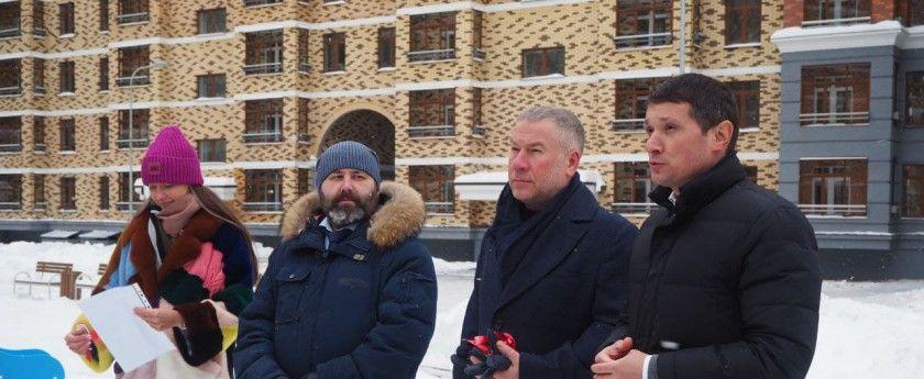 В Красногорске шесть дольщиков ЖК «Пятницкие кварталы» получили ключи от квартир
