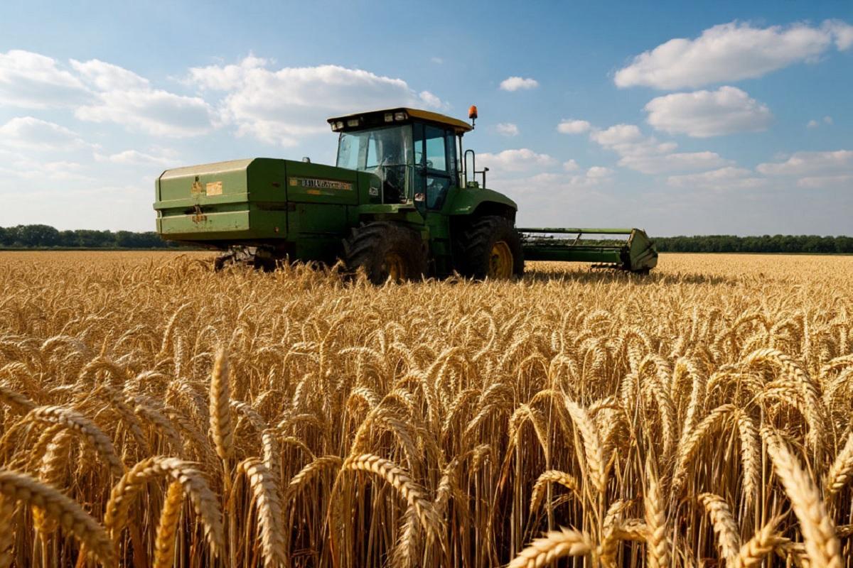 В Мордовии полным ходом идет уборочная зерновых