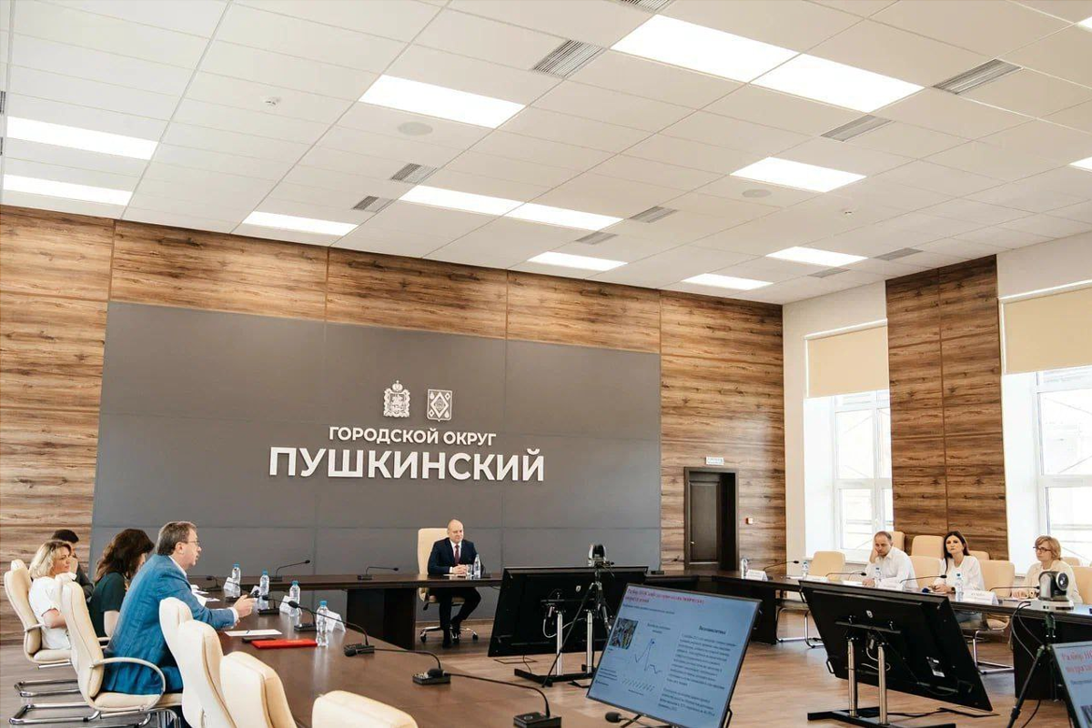 В администрации г.о. Пушкинский обсудили доклад главврача ПКБ о развитии здравоохранения
