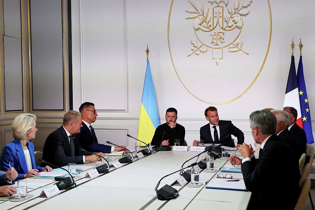 Стало известно, что вчера произошло на саммите во Франции по Украине