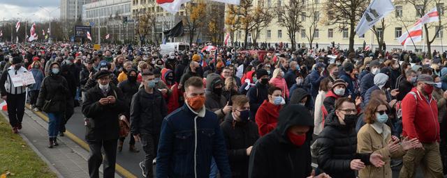 СК Белоруссии завел дело о массовых беспорядках в Минске