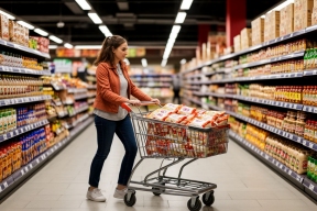 Готова к Третьей мировой: британка создала дома склад с трехмесячным запасом еды, воды и медикаментов