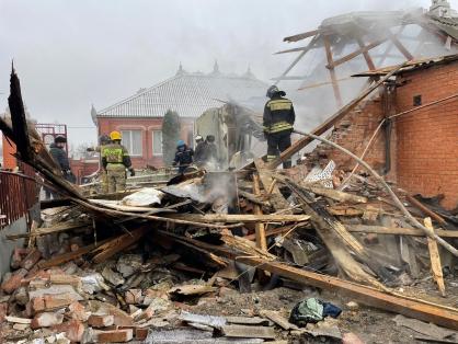 Трое взрослых и ребенок пострадали при взрыве газа в жилом доме в Ингушетии
