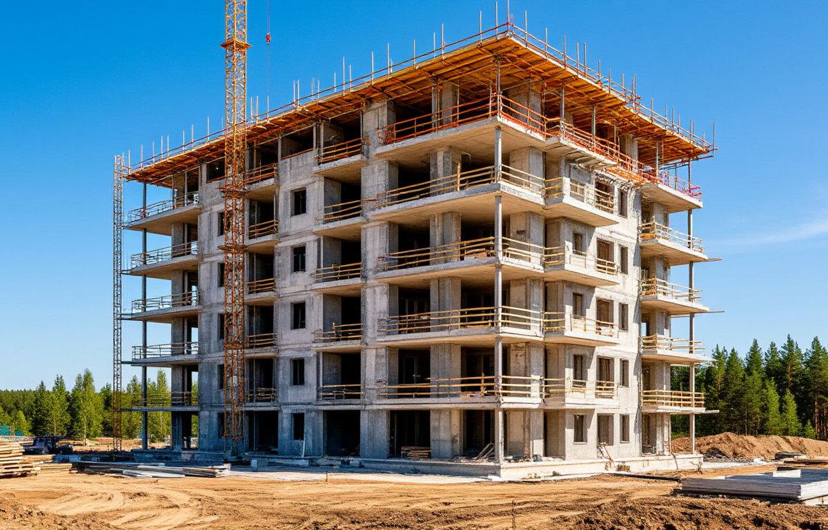 В данный момент в Краснодаре возводится 5,14 млн кв. м жилья