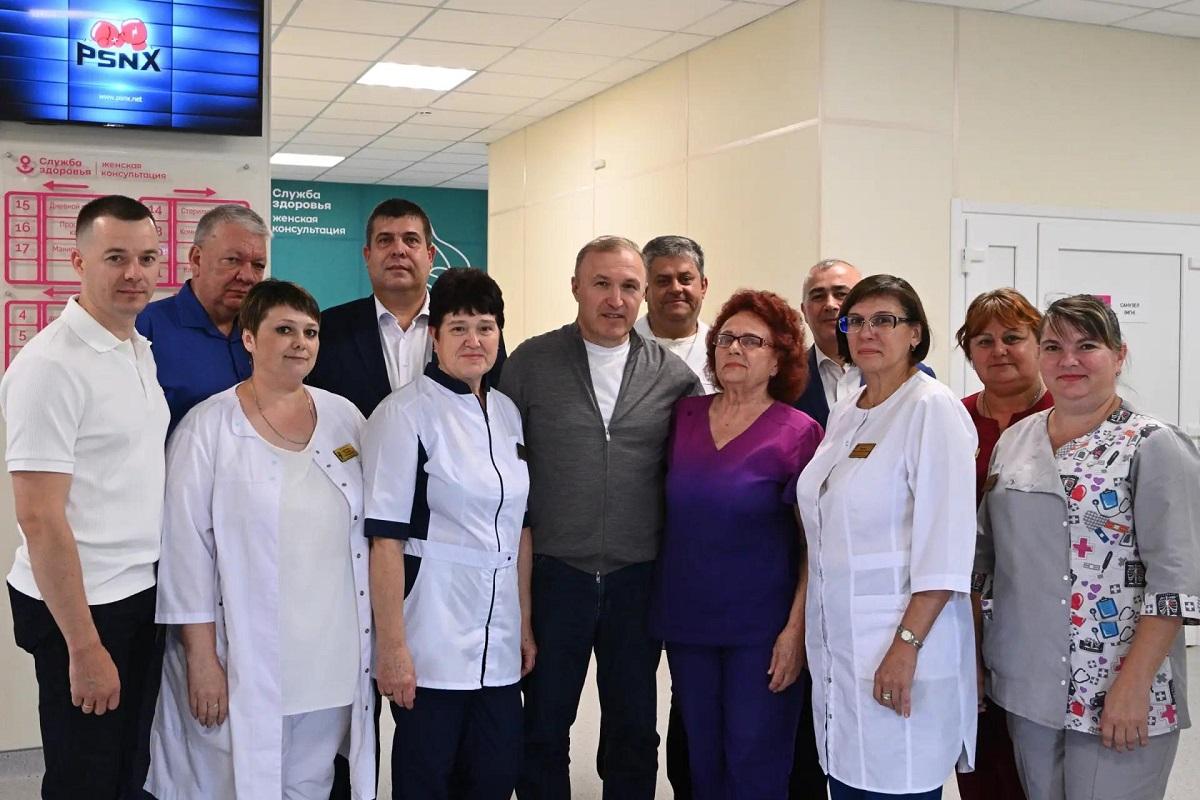 Глава Адыгеи Мурат Кумпилов проинспектировал работу первой в республике модульной женской консультации в Гиагинском районе