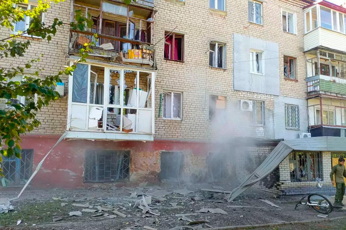 В Запорожской области при обстреле пострадали десять человек