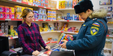 В Калмыкии пожарные проверят магазины пиротехники