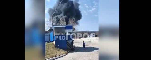 Пожар на Лапсарском проезде в Чебоксарах произошел из-за нарушений при демонтаже цистерны для мазута