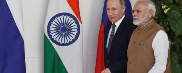 Путин прибыл в Индию на встречу с премьер-министром Нарендрой Моди