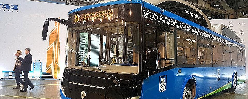 В Ижевск привезли первый электрический автобус