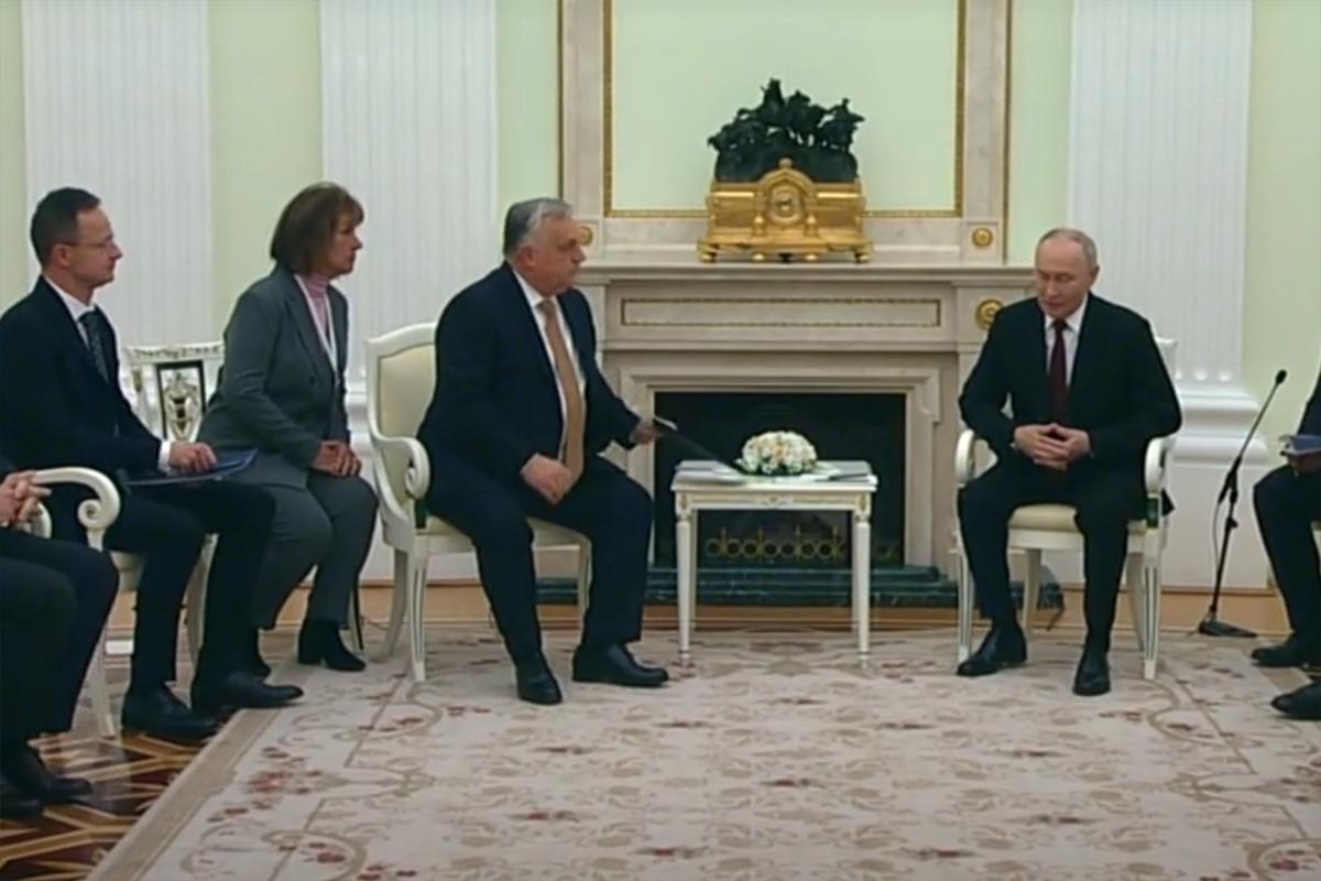 В Венгрии указали на неточность перевода слов Путина на встрече с Орбаном