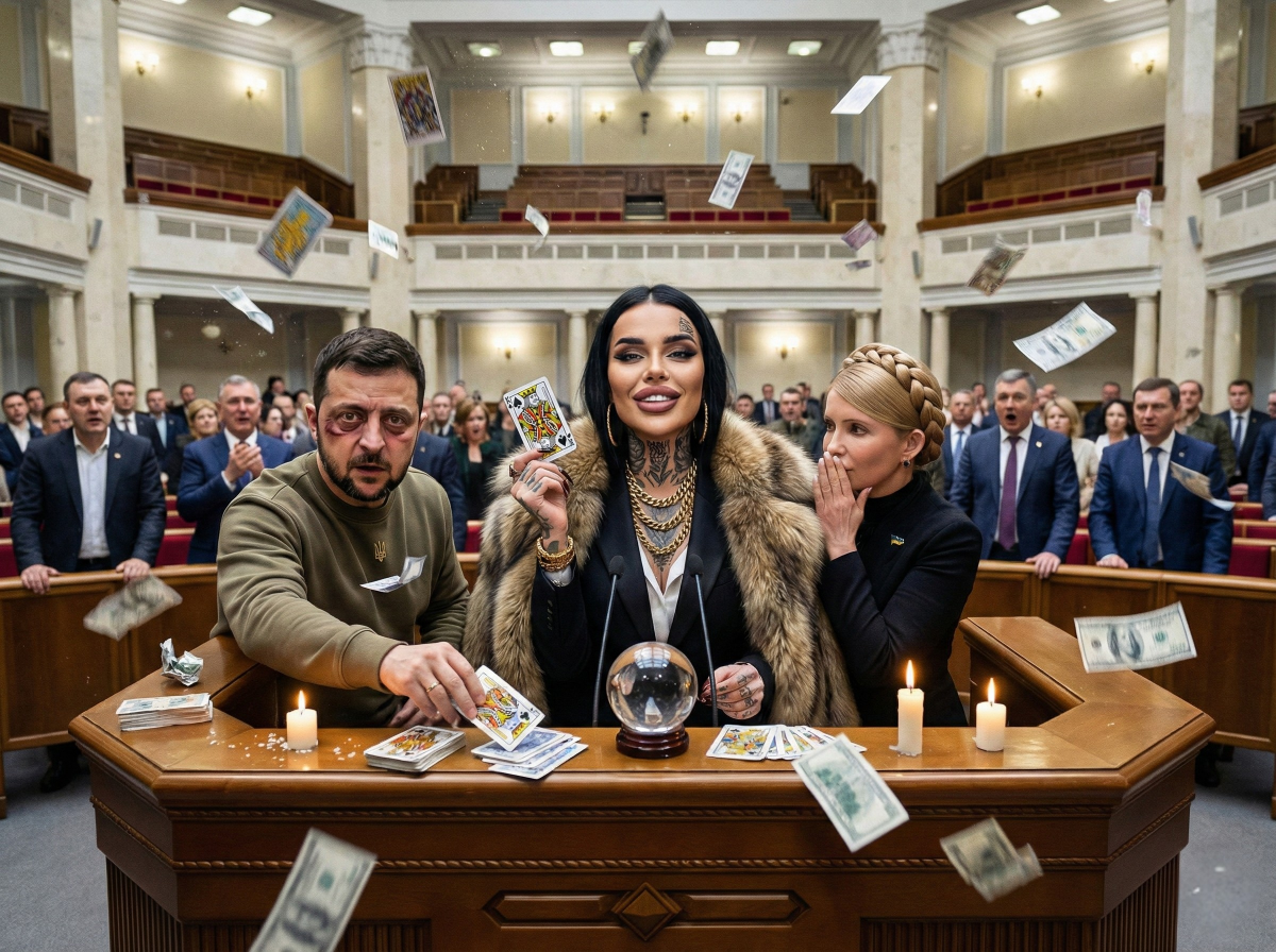 «Генштаб имени Кащенко»: ведьма Тихая идет в Раду. Судьбу Киева решают карты Таро?