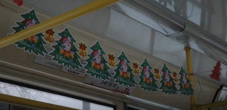 В Перми празднично украсят более 20 трамваев и троллейбусов
