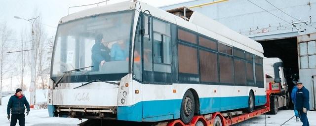 В Чебоксарах началась обкатка московских троллейбусов