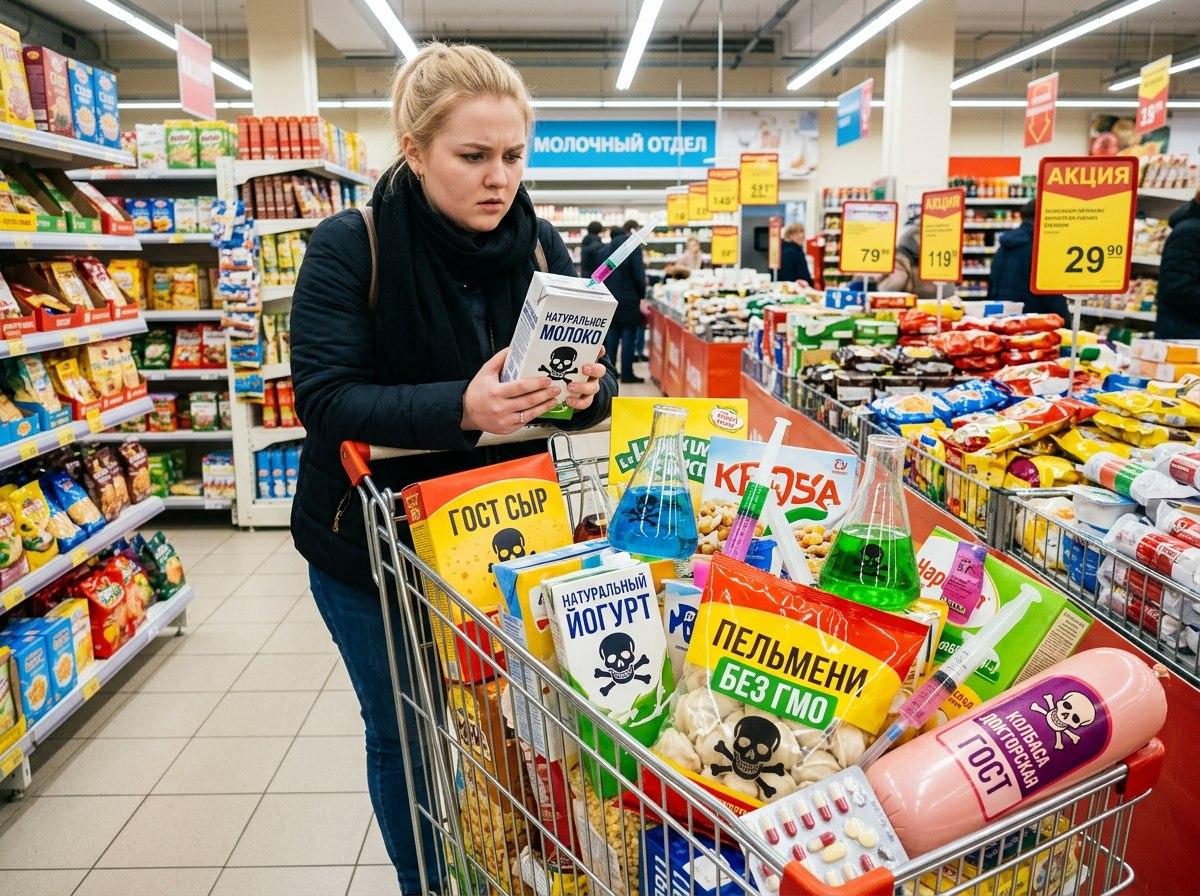 Полстраны с лишним весом. Диеты не помогут. Кто подсадил россиян на еду-фальшивку?