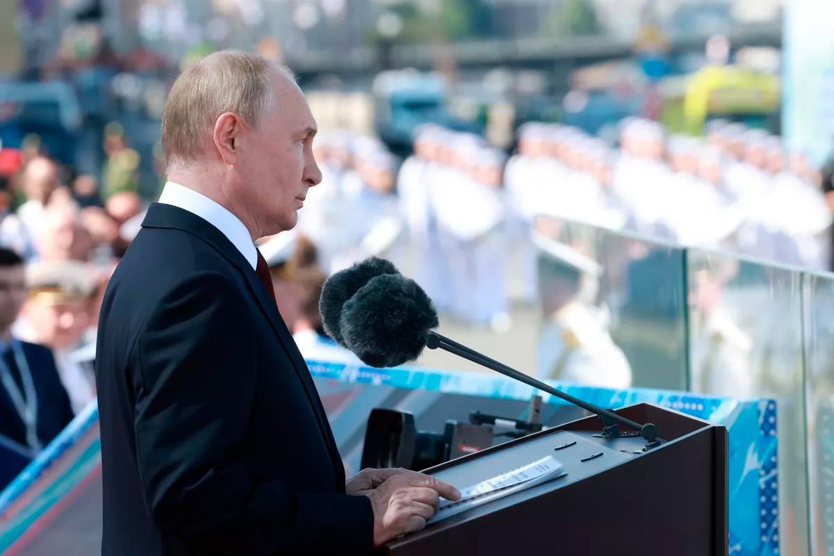 Стало известно, где отметил День ВМФ Владимир Путин