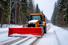 Под Челябинском женщина попала под снегоуборочную машину