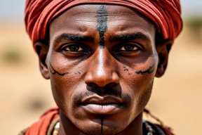 PNAS: древние жители Нубии наносили детям на лица татуировки