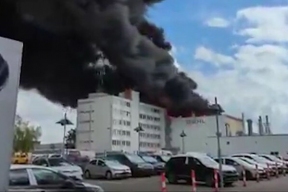 В Берлине горит завод оборонно-промышленного концерна Diehl Group