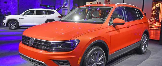 В Европе начались продажи кроссовера Volkswagen Tiguan Allspace