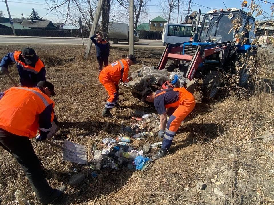 В Ленинском округе Иркутска ликвидируют более 120 свалок