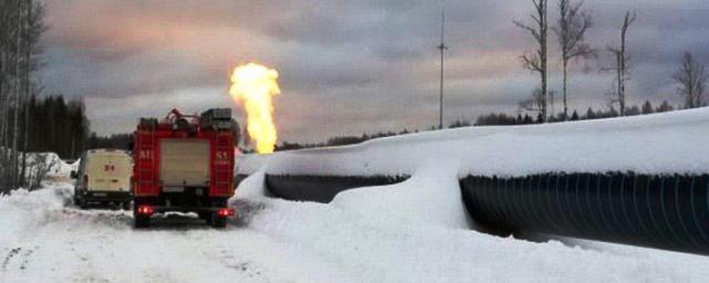 На востоке Ленобласти в Овино произошел взрыв на газопроводе