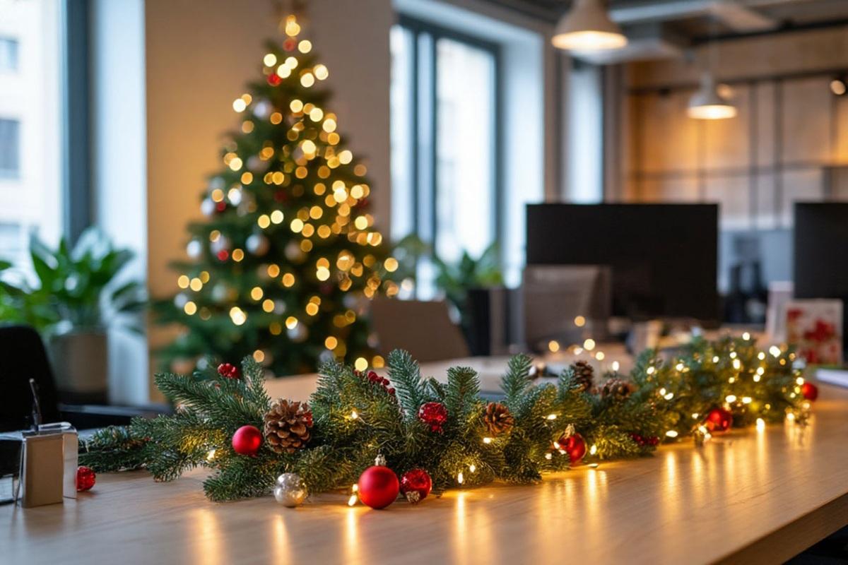 Юрист рассказал о реальных штрафах за украшение офиса к Новому году