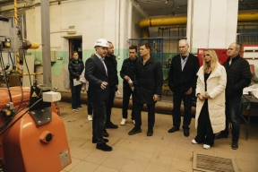 Министр энергетики МО Сергей Воропанов проинспектировал ход модернизации теплосетей в Городском округе Пушкинский