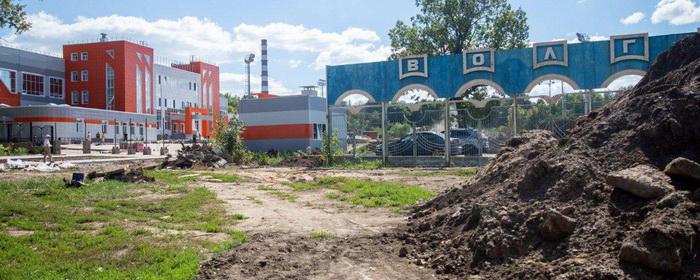 В Чебоксарах реконструкция стадиона «Волга» завершена на 80%
