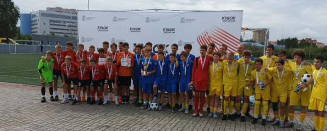 Красногорские футболисты стали первыми в финале Кубка губернатора
