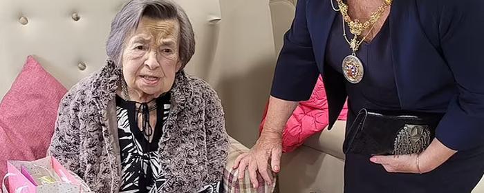 107-летняя британка похвасталась отличным аппетитом