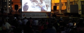 Более 400 краснодарцев посмотрели кино под открытым небом